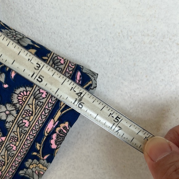 Floral Print Kimono Style Open Front Cardigan Dress - Picture 7 of 8